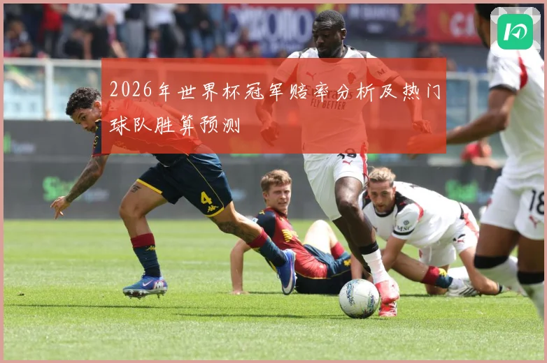 2026年世界杯冠军赔率分析及热门球队胜算预测