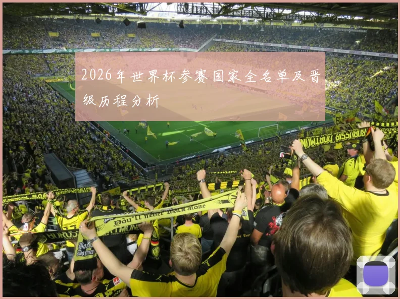 2026年世界杯参赛国家全名单及晋级历程分析